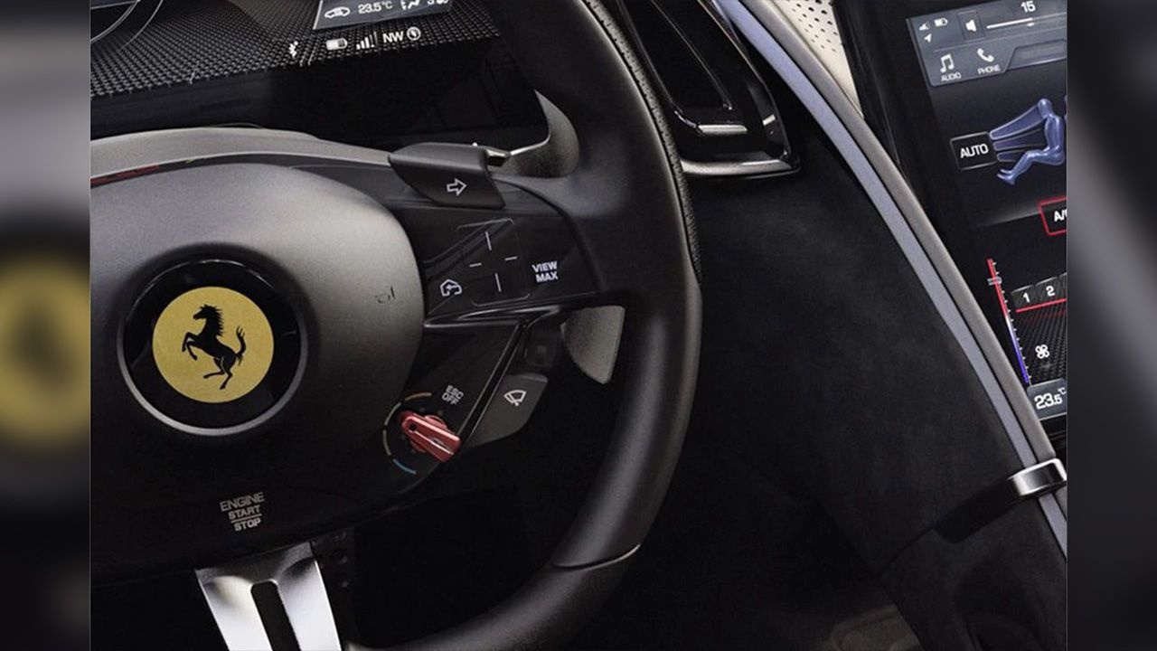 Ferrari Roma Steering Buttons Right