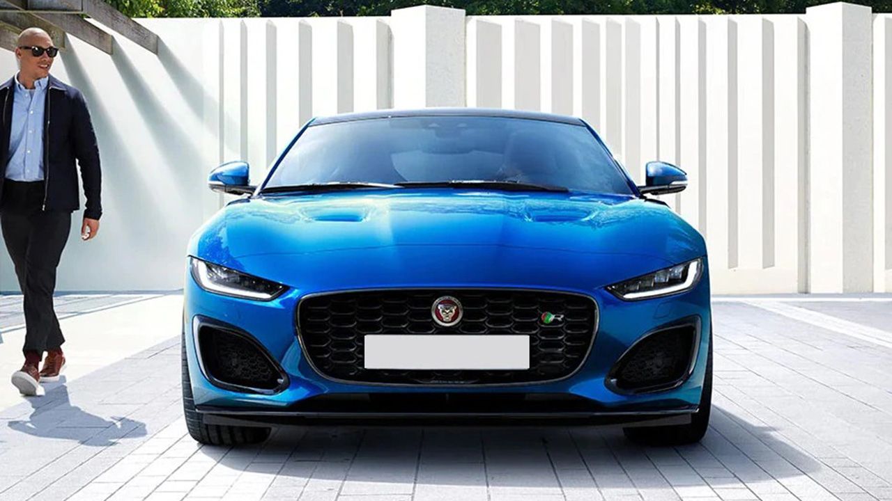 Jaguar F Type Front View