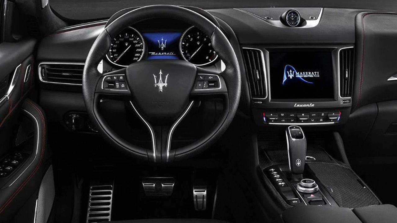 Maserati Levante Steering Close Up