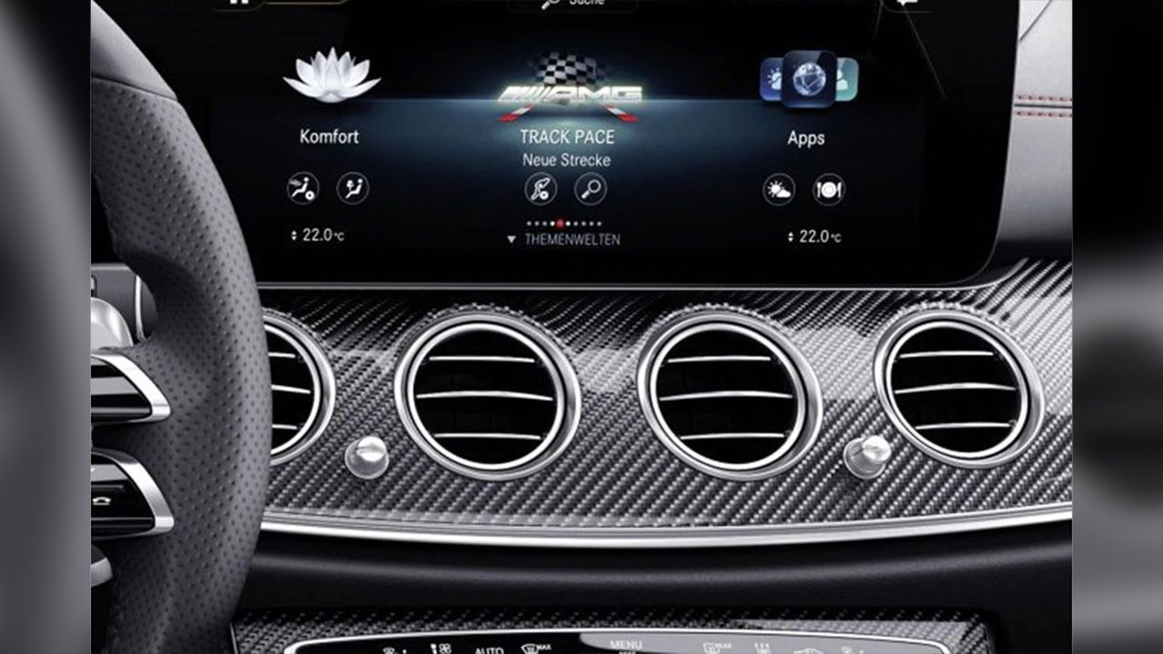 Mercedes Benz AMG E53 Ambient Lighting View