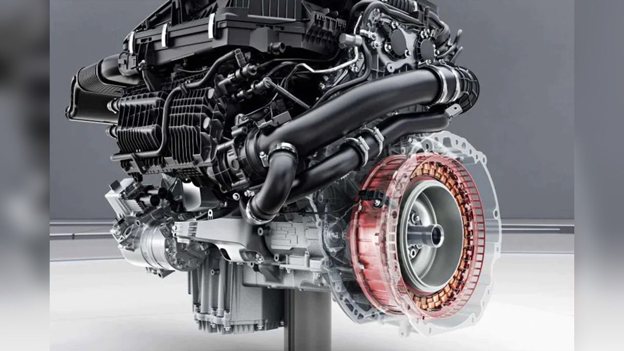 Mercedes Benz AMG E53 Engine