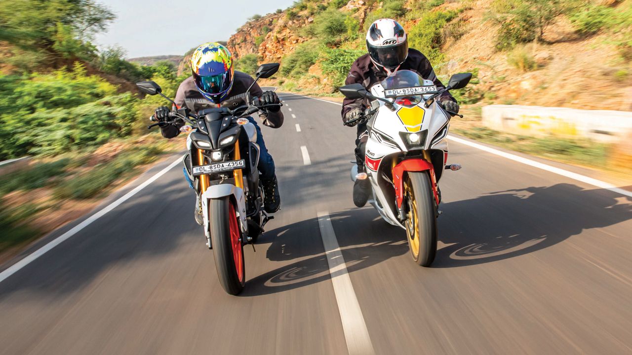 Yamaha MT 15 And R15 M Dead On Motion