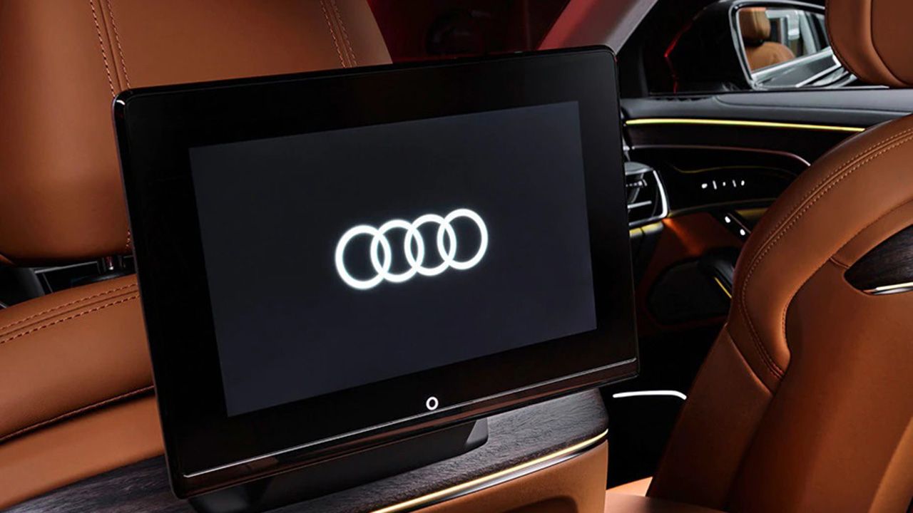 Audi A8 L Rear Seat Entertainment