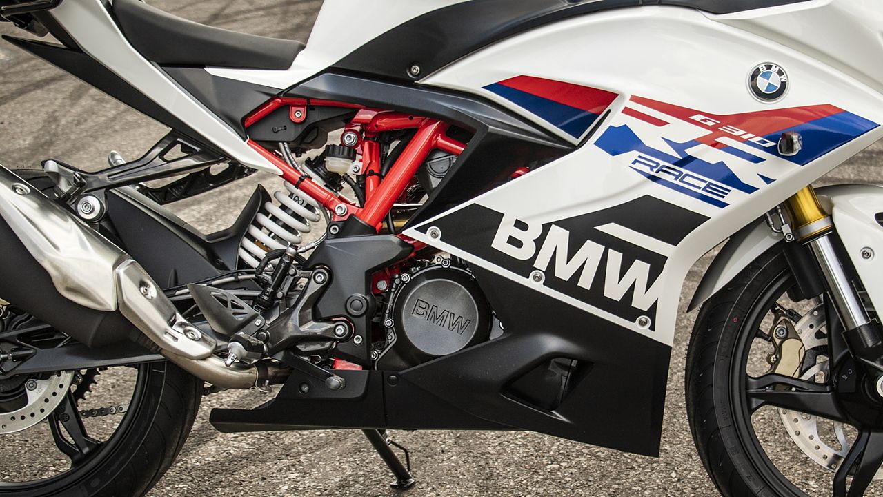 BMW G310 RR Engine From Right