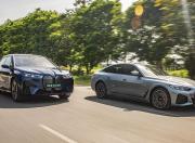 BMW iX i4 Front Quarter Motion1