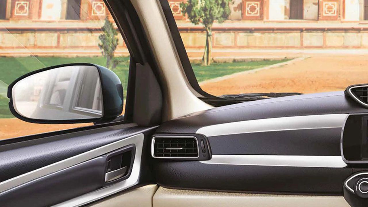 Honda Amaze Side Mirror Rear Angle