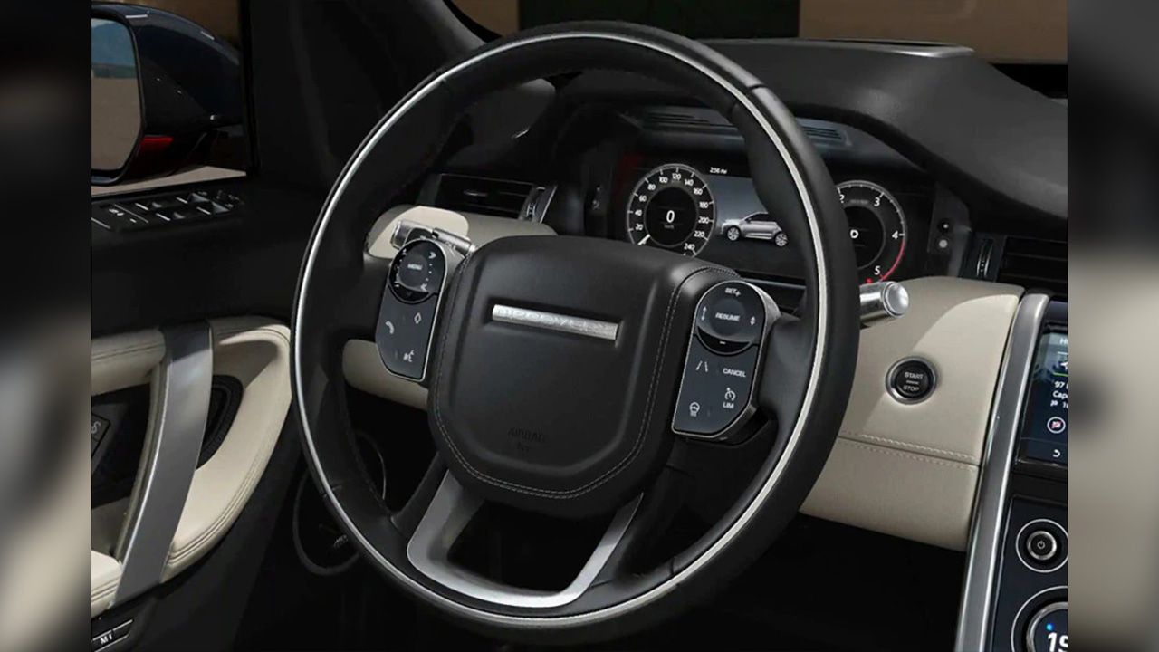 Land Rover Discovery Sport Steering Close Up