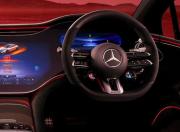 Mercedes Benz AMG EQS Steering Close Up
