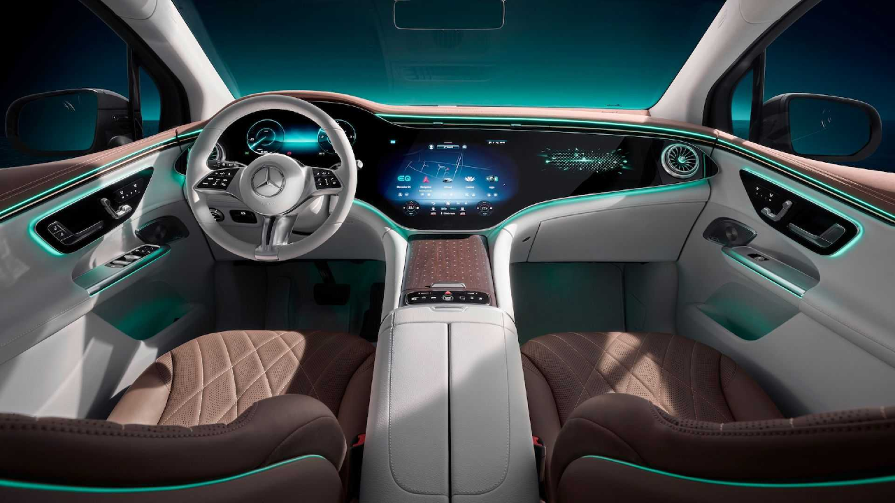 Mercedes Benz EQE SUV Interior