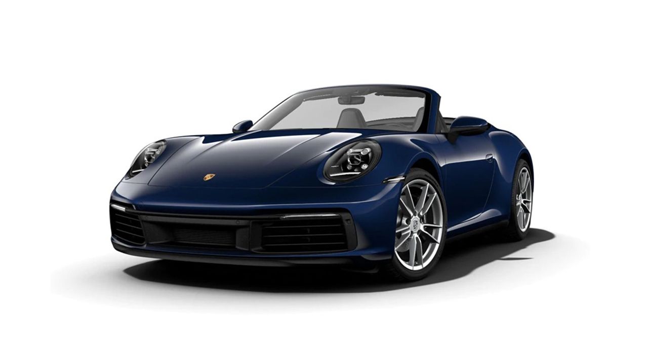 Porsche 911 Deep Blue