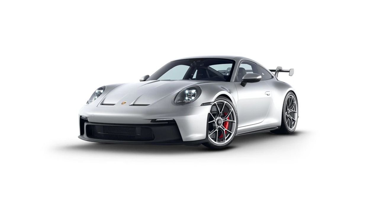 Porsche 911 Silver Metallic