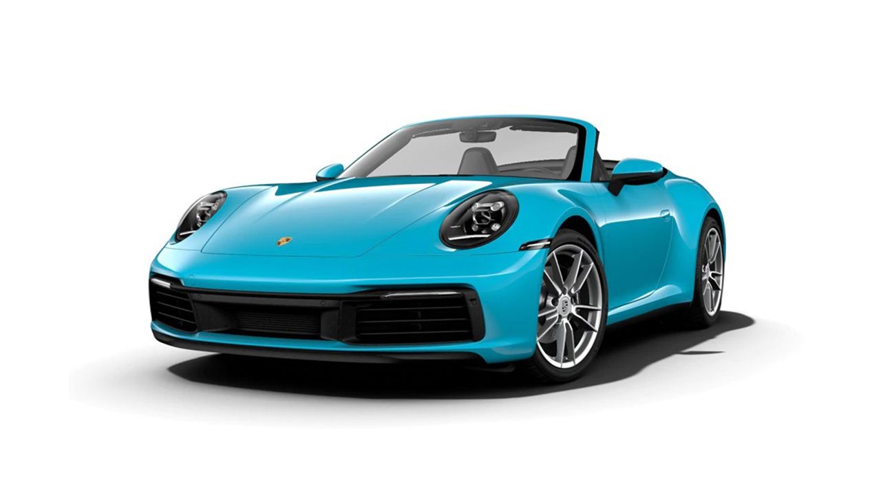 Porsche 911 Sky Blue