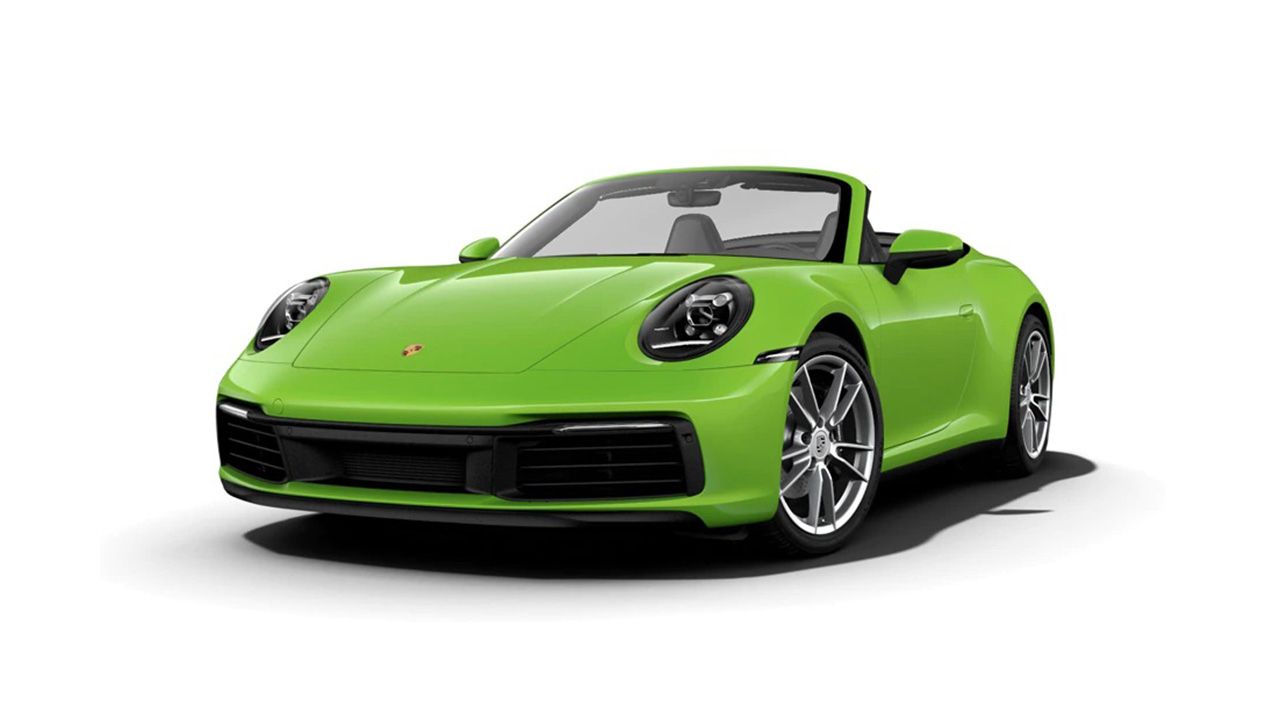 Porsche 911 Solid Green