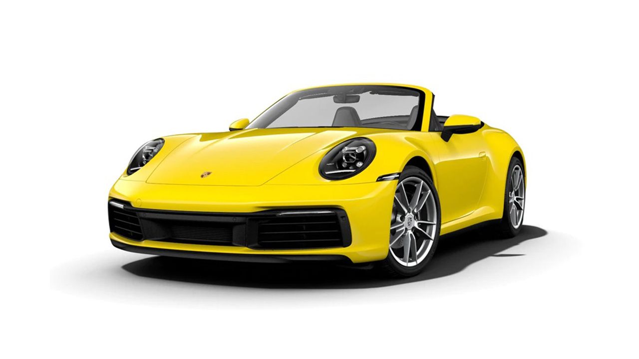 Porsche 911 Solid Yellow