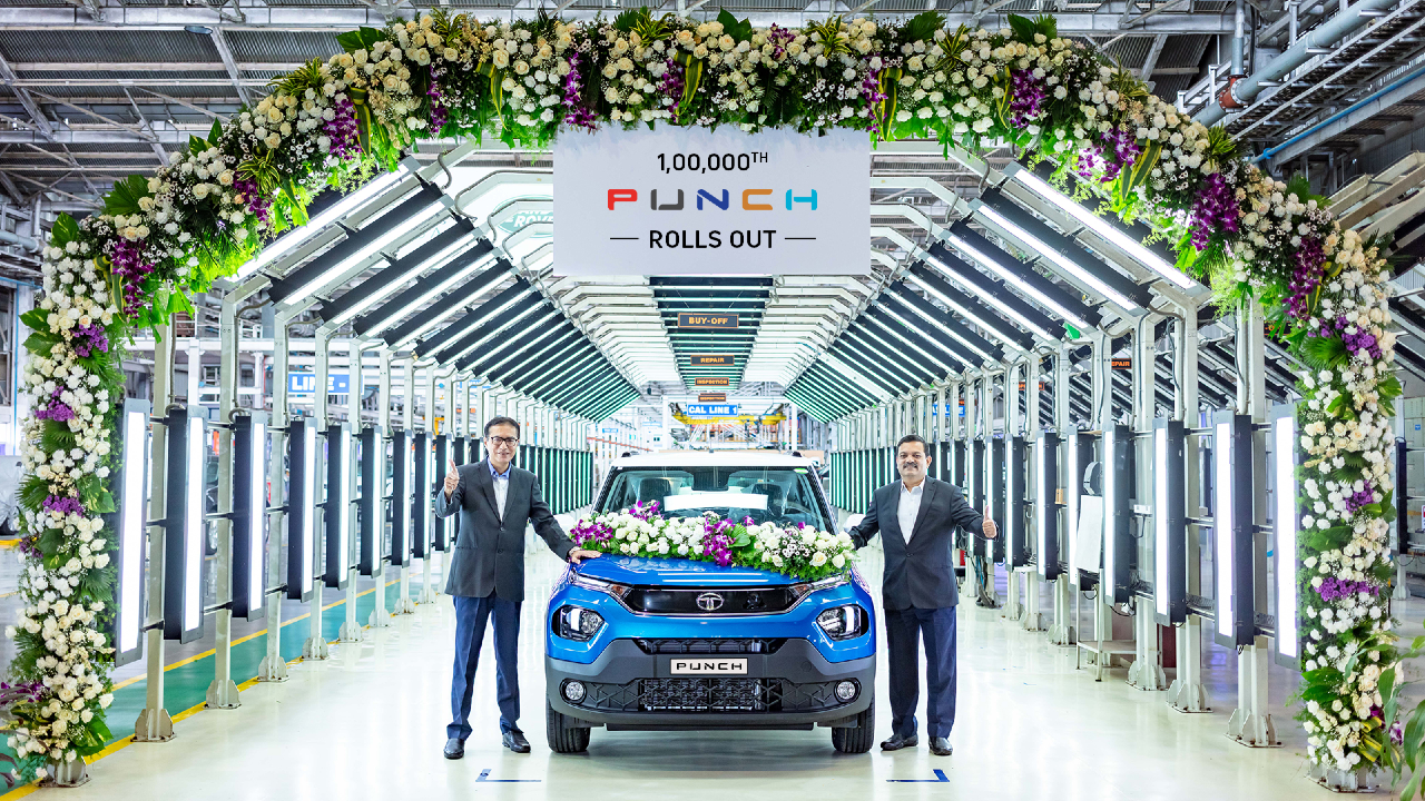 Tata Punch 100 000 Units