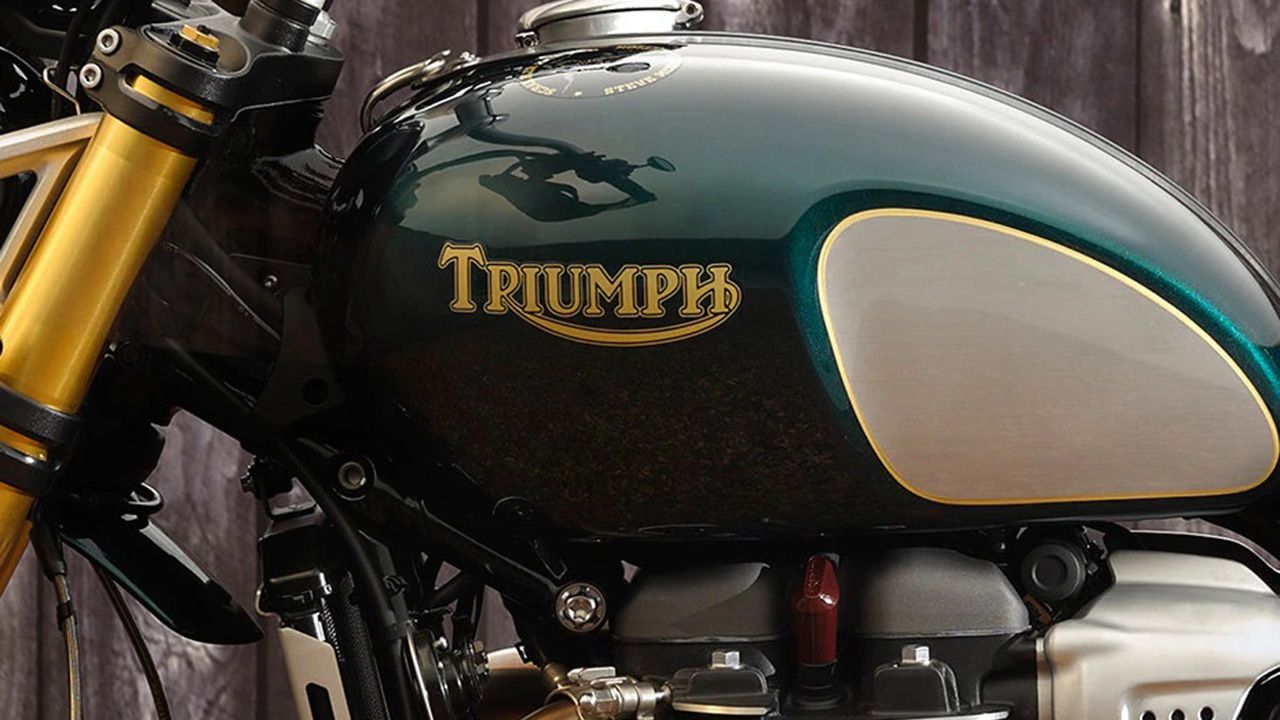 Triumph Scrambler 1200 Brand Logo Name