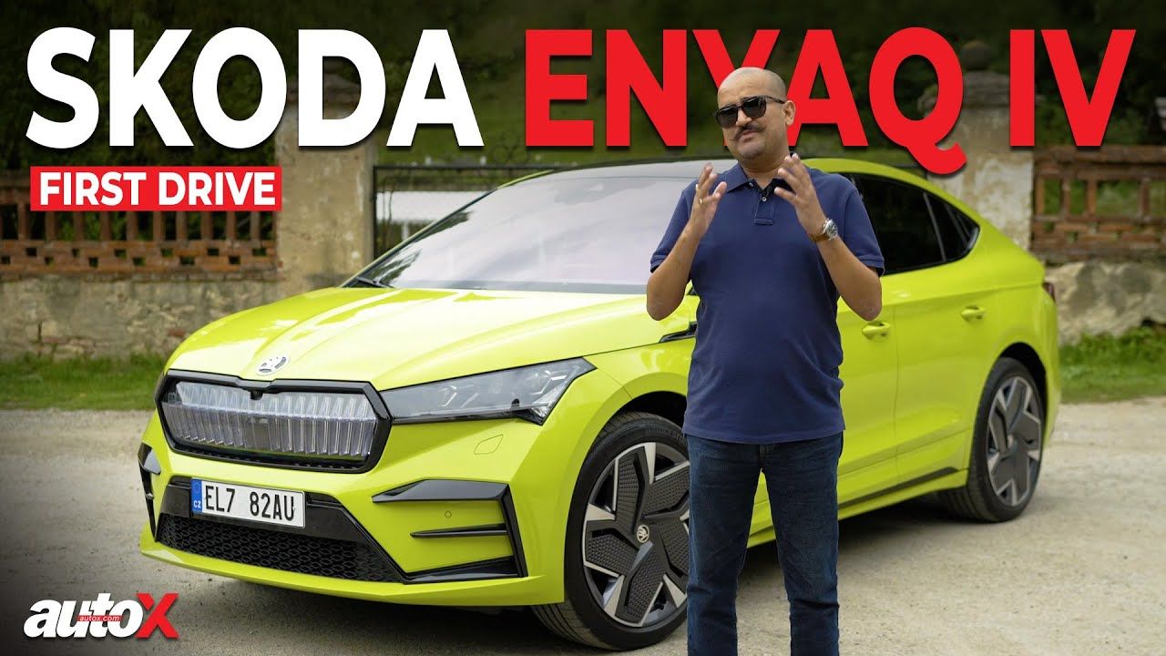 2022 Skoda Enyaq iV RS Review | A look at Skoda’s electric future we can expect in India | autoX