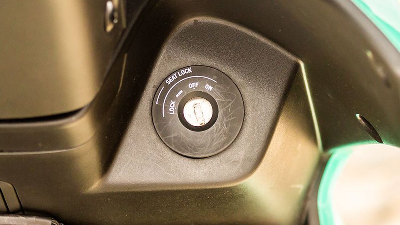 Ather 450X Ignition View