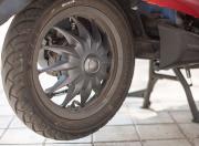 Bajaj Chetak Rear Tyre View
