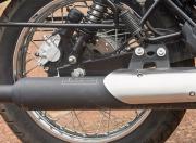 Benelli Imperiale 400 Exhaust View