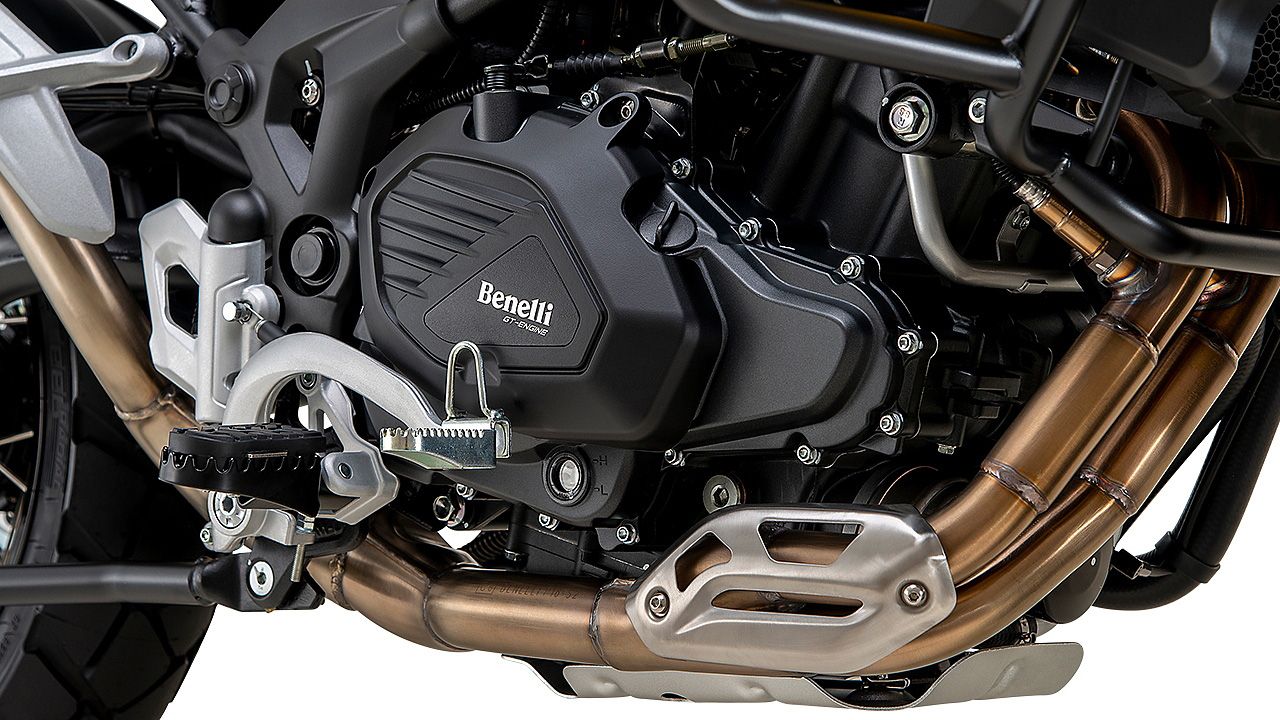 Benelli TRK 502X Engine From Right
