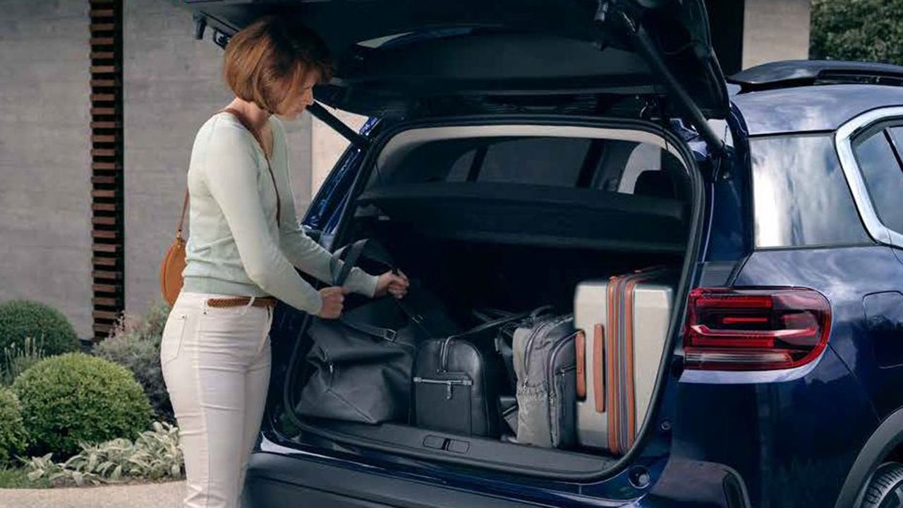 Citroen C5 Aircross Boot With Standard Luggage