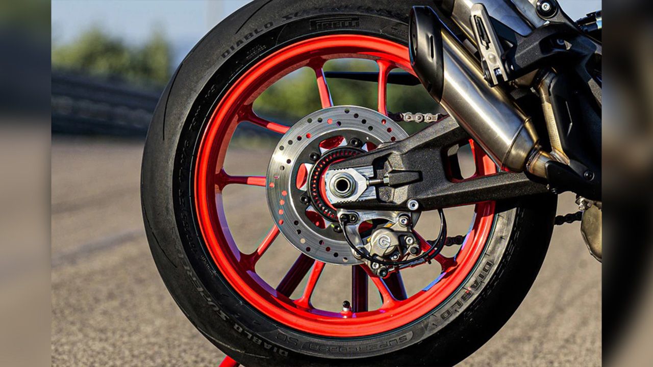 Ducati Monster BS6 Rear Tyre View1