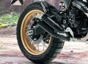 Ducati Scrambler Desert Sled Rear Tyre View