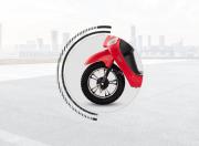 Hero Electric Optima Front Tyre View2