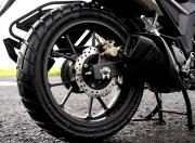 Honda CB200X Rear Tyre View