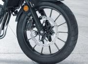 Honda CB500X Front Tyre View