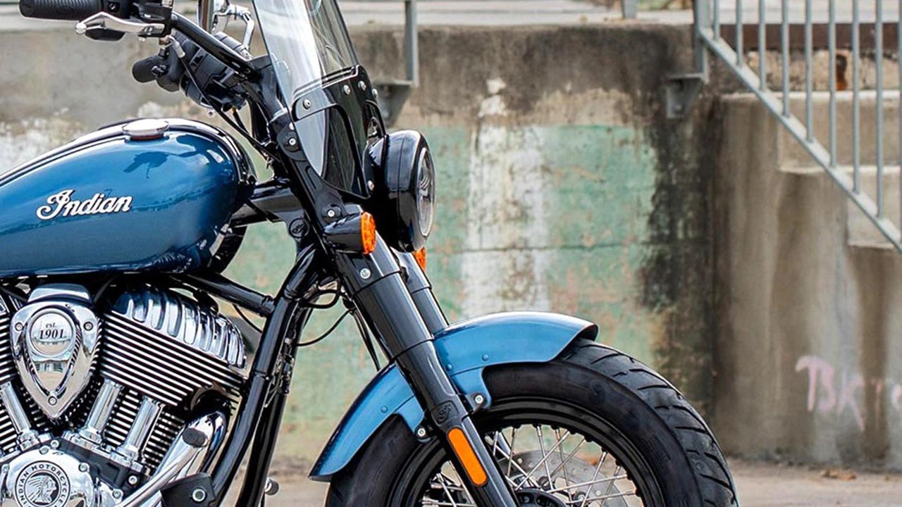 Indian Super Chief Limited Front Mudguard Suspension