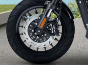 Keeway V302C Front Tyre View