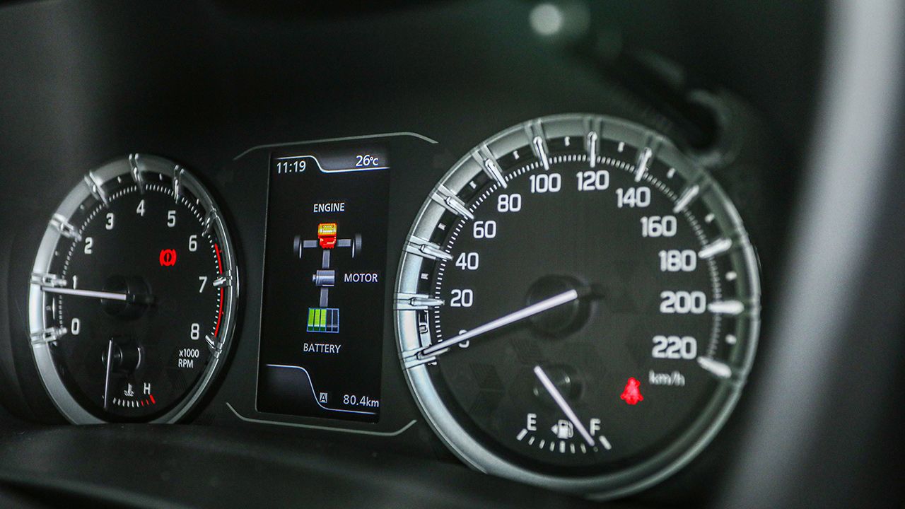 Maruti Suzuki Grand Vitara speedometer1
