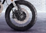 Moto Guzzi V85 TT Front Tyre View