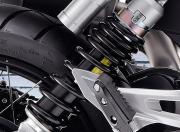 Moto Guzzi V85 TT Rear Suspension View
