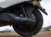 TVS iQube Rear Tyre View