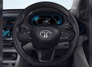 Tata Tiago EV Steering Close Up