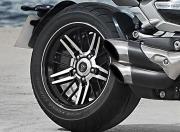 Triumph Rocket 3 Rear Tyre View