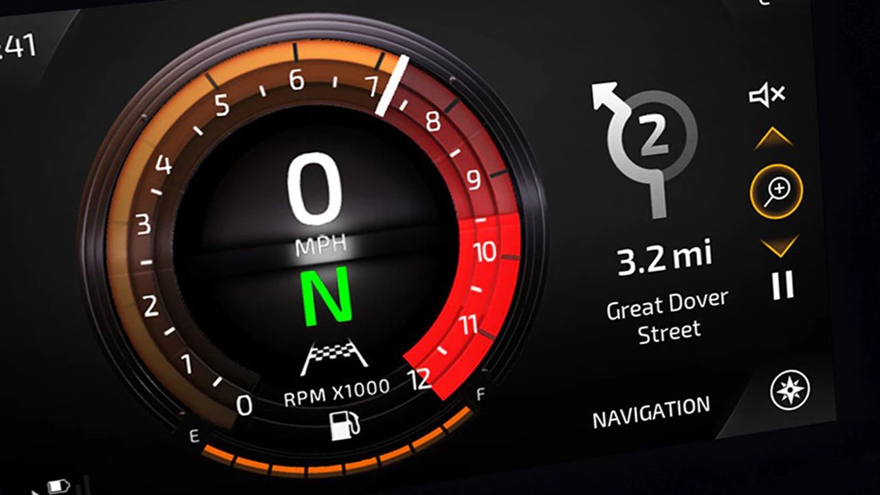 Triumph Speed Triple 1200 RS Speedometer