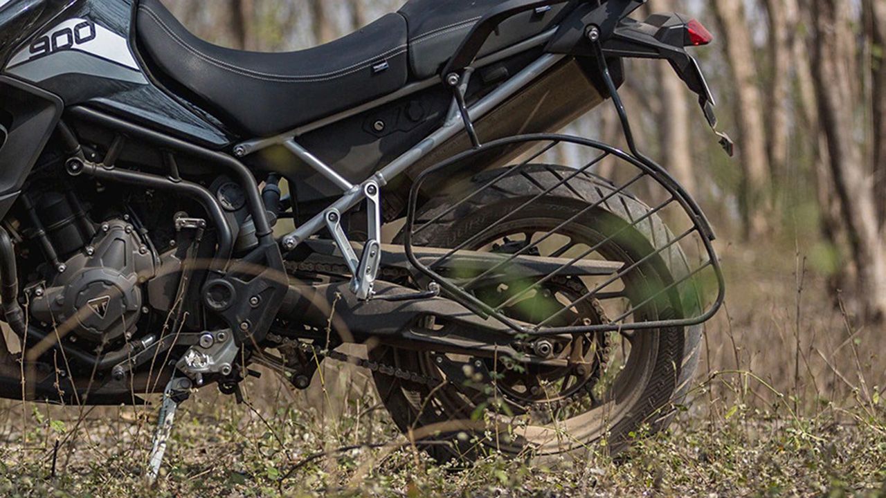 Triumph Tiger 900 Rear Tyre View