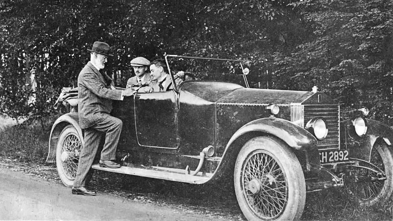 1922 ROLLS ROYCE 20 H P 4 G II AND SIR HENRY ROYCE