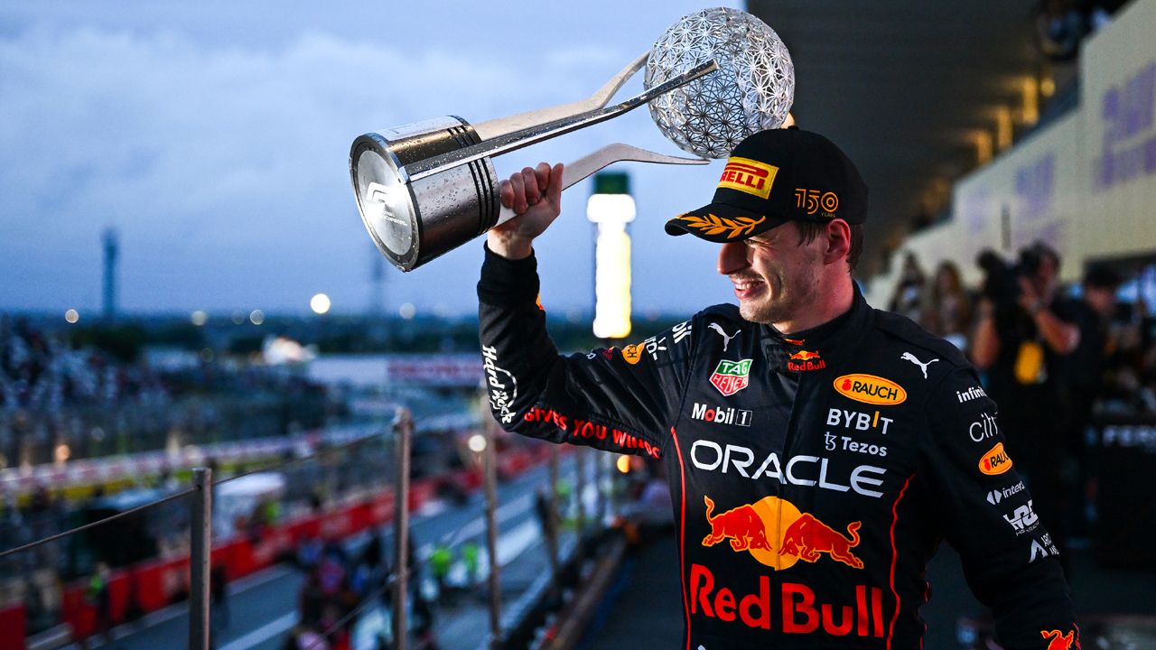Max Verstappen 2022 F1 World Champion