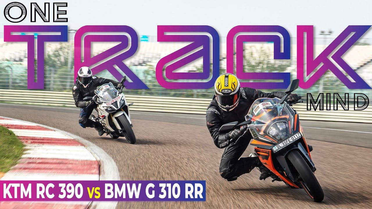 2022 KTM RC 390 vs BMW G 310 RR Track Test | Comparison Review | autoX