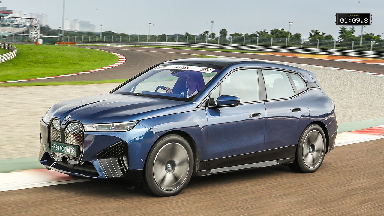 BMW IX Track Test