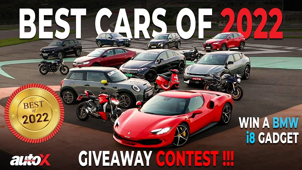 Best Cars Of 2022 In India GIVEAWAY CONTEST Win BMW Gadget Mega Track Test Jury Round Autox