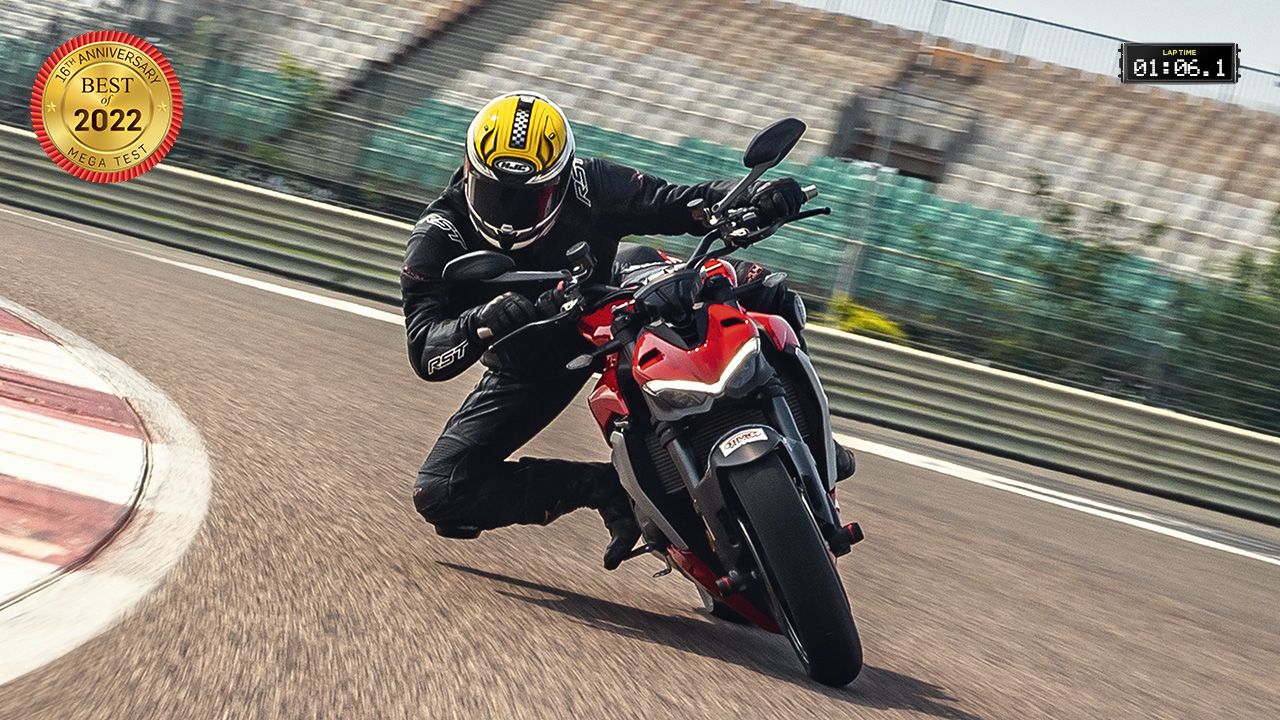 Ducati Streetfighter V2 Track Test 2022