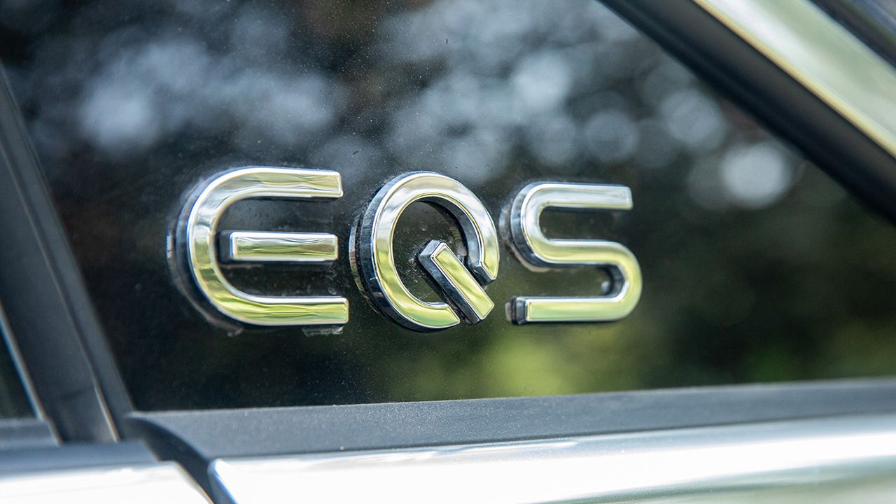 Mercedes Benz EQS 580 4MATIC Badging