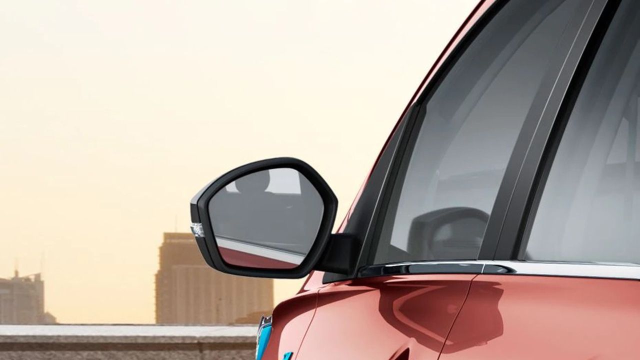 Tata Tigor EV Side Mirror Rear Angle