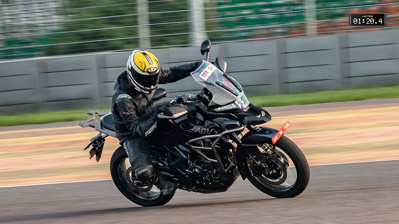 Zontes 350T ADV Track Test